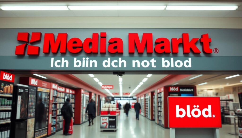 Media Markt Werbung mit dem Slogan Ich bin doch nicht blöd Media Markt Werbung mit dem Slogan Ich bin doch nicht blöd