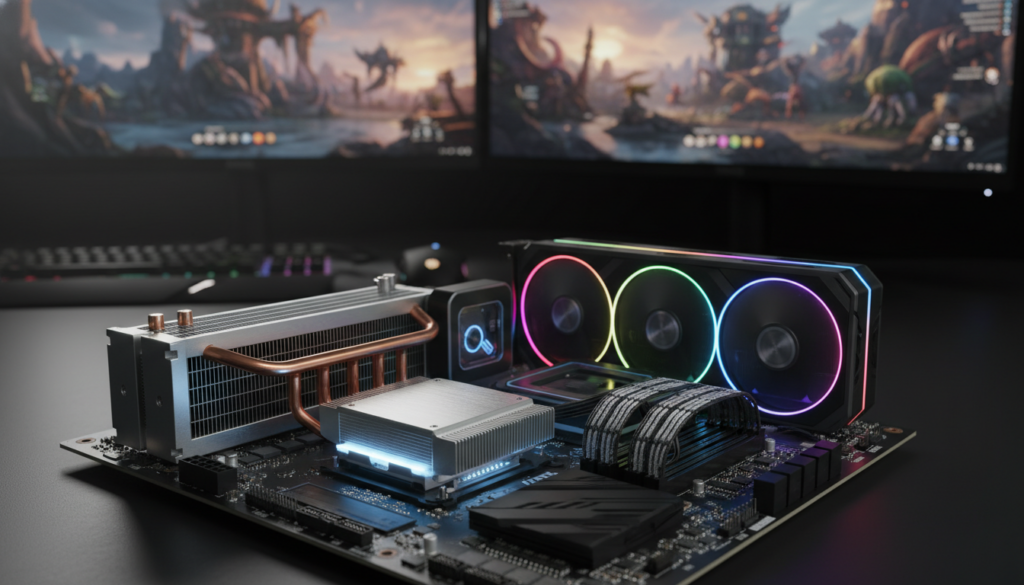 Prozessor und Grafikkarte Zusammenarbeit